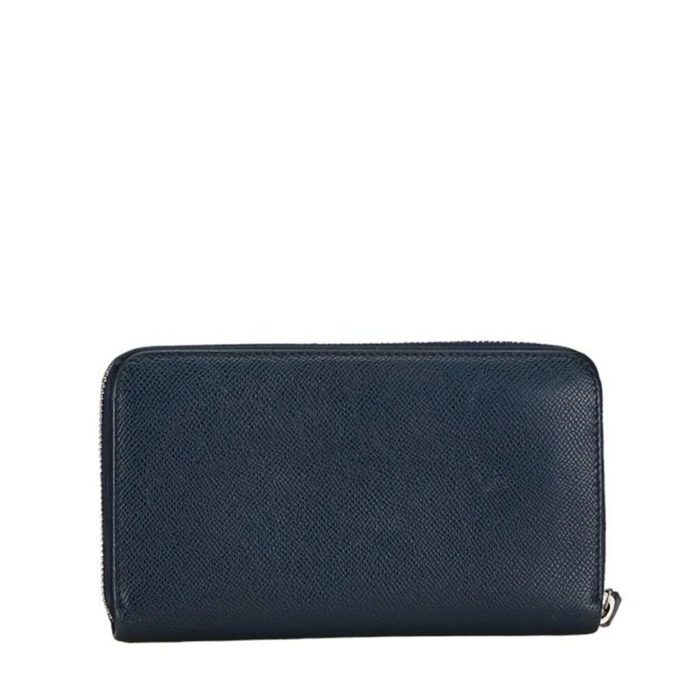 Bulgari Bvlgari Bvlgari Navy Leather Wallet  (Pre-Owned) - Picture 2 of 12